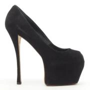 Giuseppe Zanotti Pre-owned Pre-owned Mocka klackskor Black, Dam