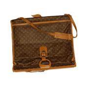 Louis Vuitton Vintage Pre-owned Canvas louis-vuitton-vskor Brown, Dam