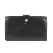 Chanel Vintage Vintage Läderplånböcker Black, Dam