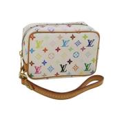 Louis Vuitton Vintage Pre-owned Canvas louis-vuitton-vskor White, Dam