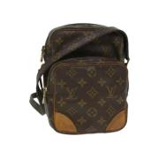 Louis Vuitton Vintage Pre-owned Canvas louis-vuitton-vskor Brown, Dam