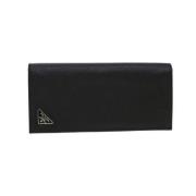 Prada Vintage Pre-owned Canvas plnbcker Black, Dam