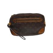 Louis Vuitton Vintage Pre-owned Canvas louis-vuitton-vskor Brown, Dam