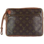 Louis Vuitton Vintage Begagnad koppling Brown, Dam