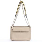 Marni Pre-owned Pre-owned Läder axelremsvskor Beige, Dam