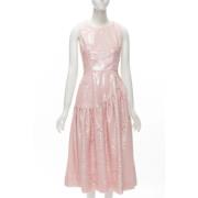 Simone Rocha Pre-owned Pre-owned Polyester klnningar Pink, Dam