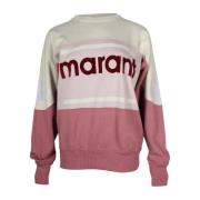 Isabel Marant Pre-owned Rosa Bomull Crewneck Tröja Pink, Dam