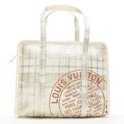 Louis Vuitton Vintage Pre-owned Läder handvskor White, Dam