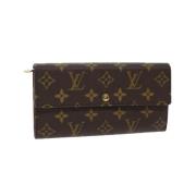 Louis Vuitton Vintage Pre-owned Canvas plnbcker Brown, Dam