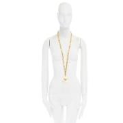 Versace Pre-owned Pre-owned Tyg halsband Yellow, Dam