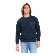 Dondup Stilfull Sweatshirt Blue, Herr