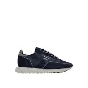 Ghoud Mesh Suede Skor Blue, Herr