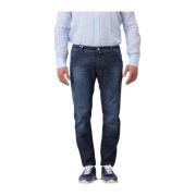 Jacob Cohën Vanlig Slim Fit Jeans Blue, Herr