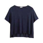 Dondup Casual T-Shirt Blue, Dam