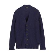 Dondup Bouclé Cardigan Blue, Herr