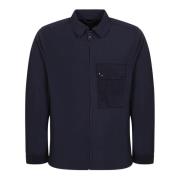 Ten C Light Jackets Blue, Herr