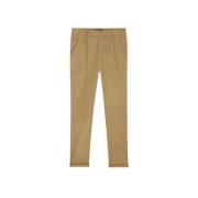 Dondup Gaubert Veckade Byxor Beige, Herr