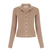 LOW Classic Cardigans Beige, Dam