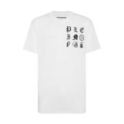 Philipp Plein Stiliga T-shirts för män och kvinnor White, Herr
