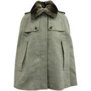 Burberry Vintage Förbrukad jacka Gray, Dam