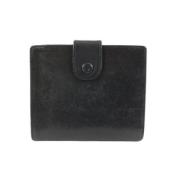 Chanel Vintage Vintage Läderplånböcker Black, Dam