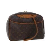 Louis Vuitton Vintage Pre-owned Canvas handvskor Brown, Dam