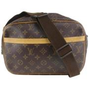 Louis Vuitton Vintage Monogram Crossbody Väska - Begagnad Reporter PM ...