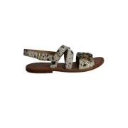 Marni Pre-owned Pre-owned Bomull sandaler Multicolor, Dam