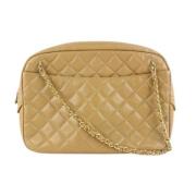 Chanel Vintage Vintage Axelväska Beige, Dam