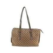 Louis Vuitton Vintage Vintage Axelväska Brown, Dam