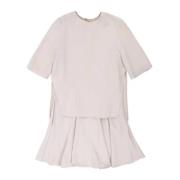 Stella McCartney Pre-owned Pre-owned Tyg klnningar Beige, Dam