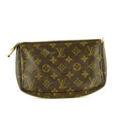 Louis Vuitton Vintage Begagnad koppling Brown, Dam