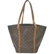 Louis Vuitton Vintage Vintage Shoppingväska Brown, Dam