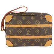 Louis Vuitton Vintage Förhandsägda Canvas LV Väskor, Tillverkade i Fra...