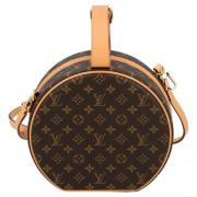 Louis Vuitton Vintage Förhandsägd Brun Canvas Louis Vuitton Hattlåda B...