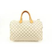 Louis Vuitton Vintage Begagnad handväska Beige, Dam