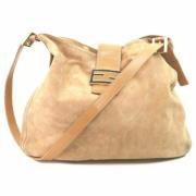 Fendi Vintage Pre-owned Canvas Fendi-Vskor Beige, Unisex