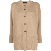 Fabiana Filippi Diamante Cardigan Brown, Dam