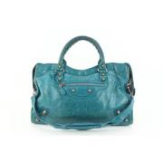 Balenciaga Vintage Begagnad handväska Blue, Dam