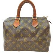 Louis Vuitton Vintage Vintage Monogram Speedy 25 Handväska Brown, Dam