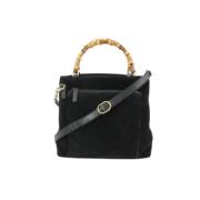 Gucci Vintage Andrahands Axelväska Black, Dam