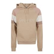 Saint Laurent Mysig Bomull Hoodie Raglan Beige, Dam