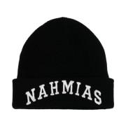 Nahmias Beanies Black, Herr