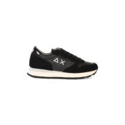 Sun68 Ally Bright Nylon Läder och Tyg Sneakers Black, Dam