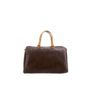 Carolina Herrera Pre-owned Pre-owned Läder handvskor Brown, Dam