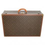 Louis Vuitton Vintage Vintage Brun Tyg Louis Vuitton Resväska Brown, D...