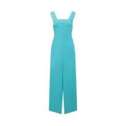 Semicouture Midi Dresses Green, Dam