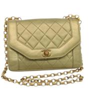 Chanel Vintage Pre-owned Läder chanel-vskor Yellow, Dam