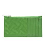 Bottega Veneta Vintage Pre-owned Läder plnbcker Green, Dam