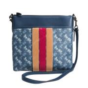 Coach Pre-owned Pre-owned Leather shoulder-bags Blue, Dam